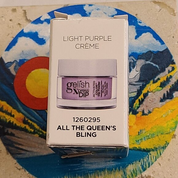 GELISH XPRESS DIP POWDER - ALL THE QUEEN'S BLING - Picture 5 of 7